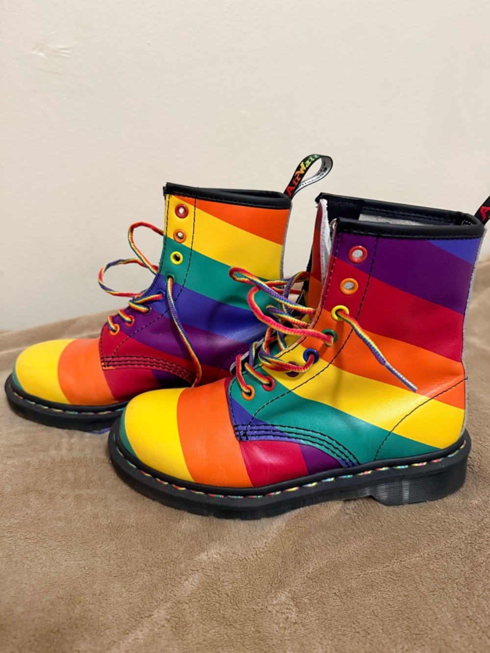 Dr. Martens Rainbow Pride Lace-Up Boots